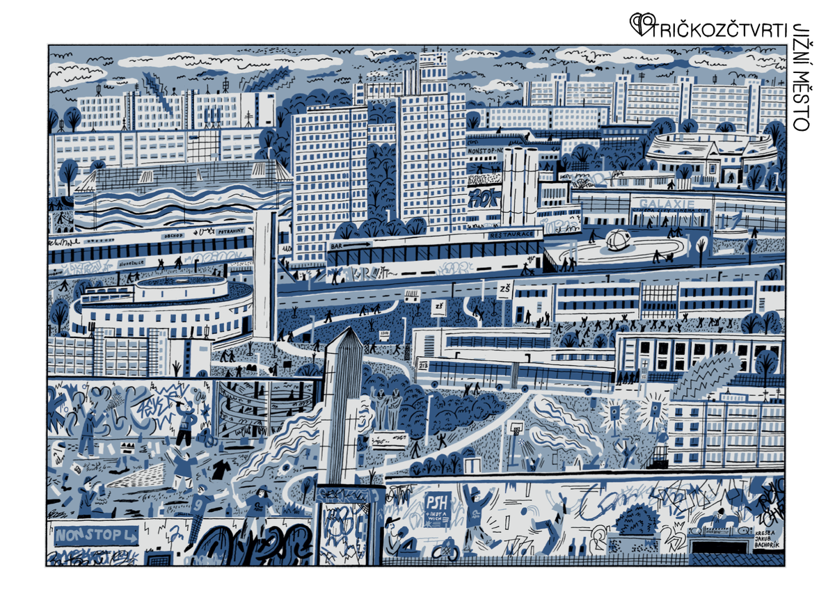 Pohlednice s motivem Jižáku