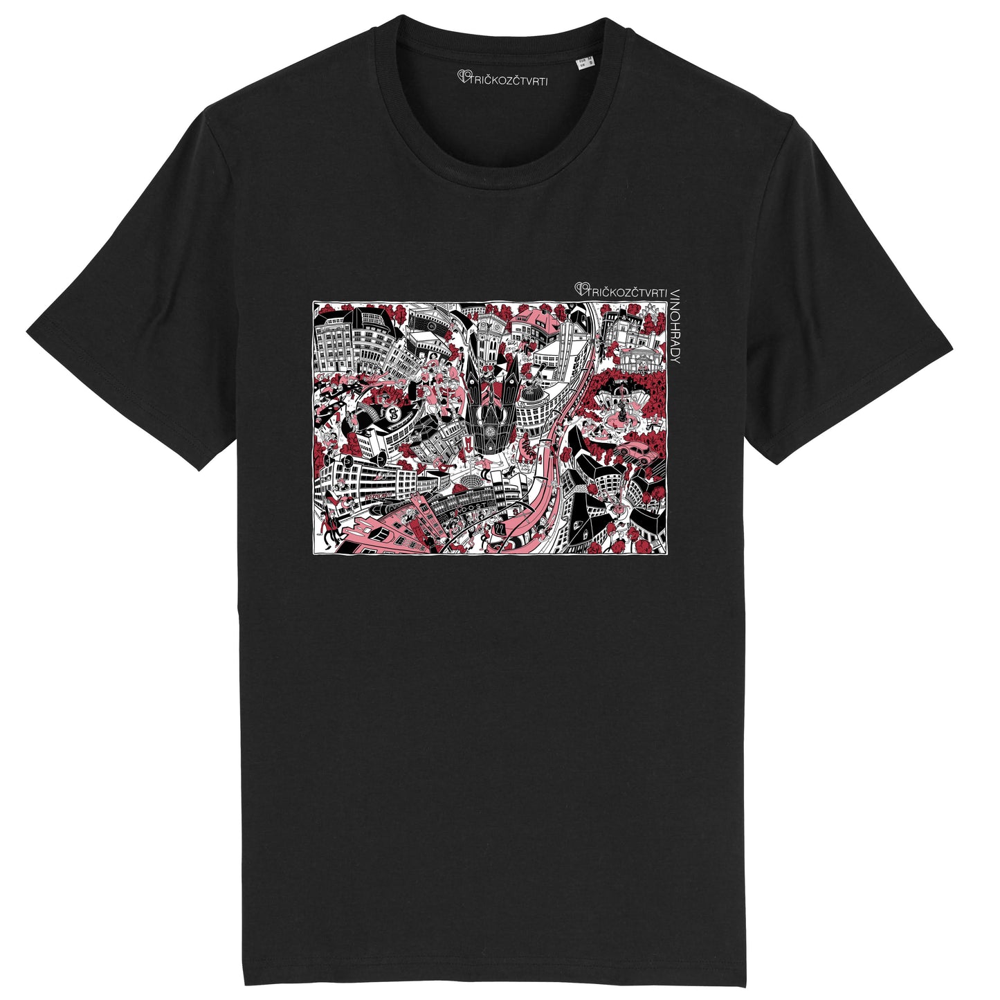 Pánské / Unisex tričko Vinohrady