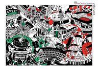 Pohlednice s motivem Vršovic