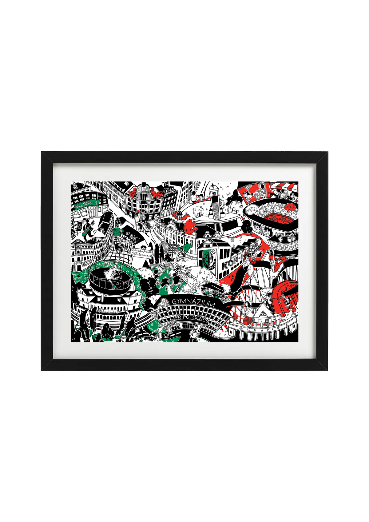 Plakát Vršovice A4